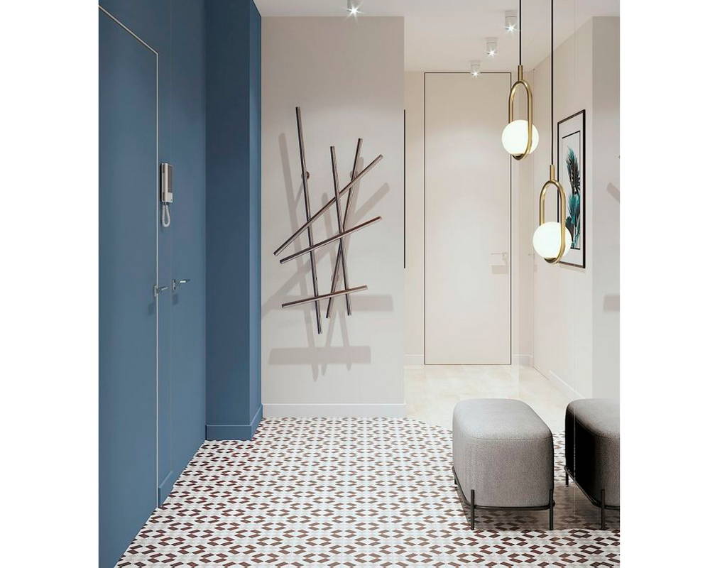 Плинтус из полистирола высокой плотности NMC Wallstyl FT2 Белый