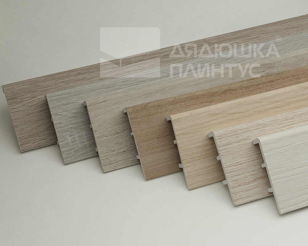 Плинтус ПВХ Рико Концепт 80мм 2,2м 80023