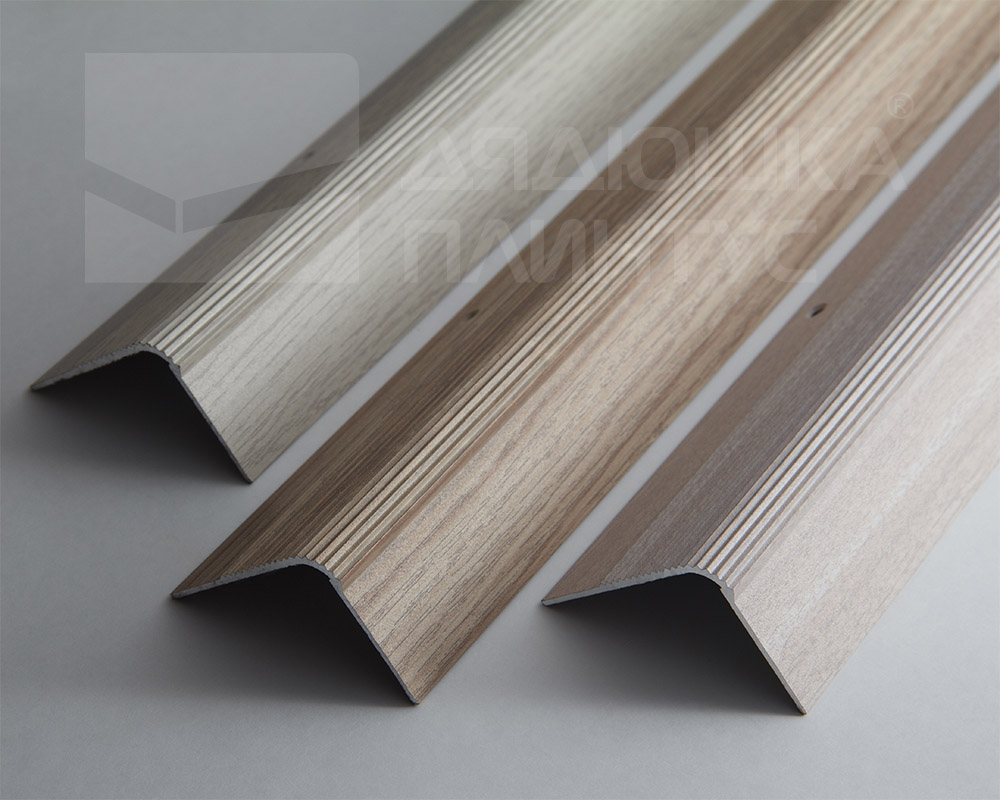 Порог угловой ПУ 02.900.04л Бронза