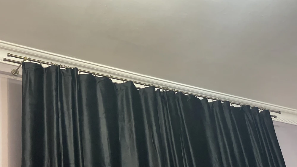 Карниз двухрядный кованый УЮТ d25мм 1,6м Сталь