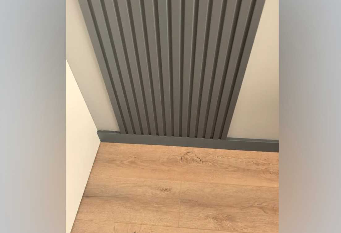 Плинтус МДФ Лука Пл 80МДФ.2700.Point line 24064 Бетон лофт графит