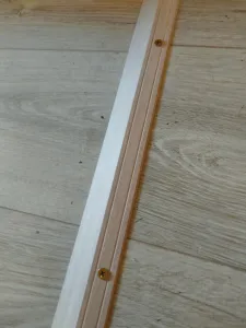 Порог разноуровневый ПР 02.1800.01л Серебро