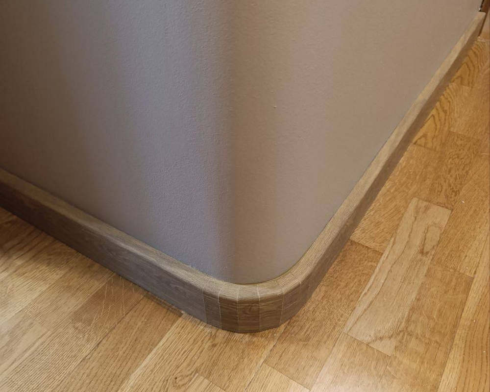 Плинтус ПВХ Рико Концепт 80мм 2,2м. 80013