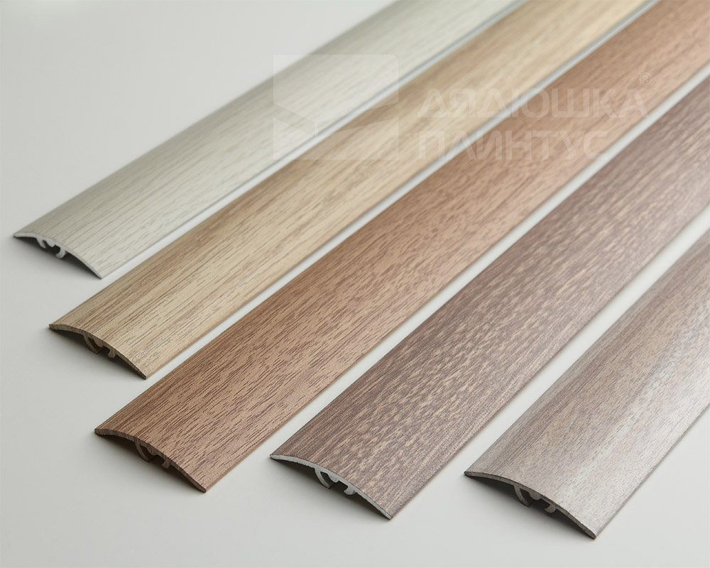 Порог разноуровневый ПР 06.900.01л Серебро