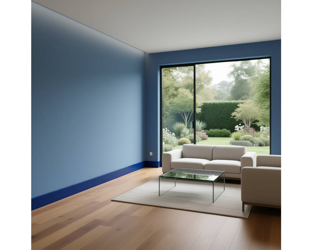 Плинтус из полистирола высокой плотности HI-WOOD B70 70х10,5мм 2,0м