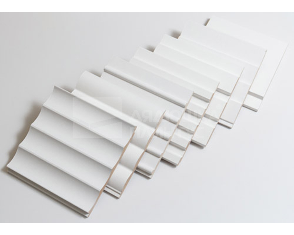 Стеновая панель МДФ 2760*122*12мм AP122501.91 Белый под покраску