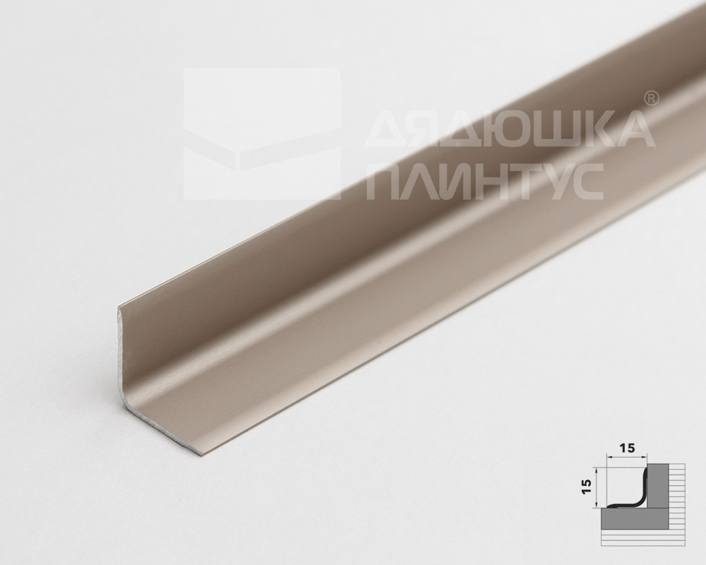 УВО 04-27.2700.042л 15*15 Анод шампань