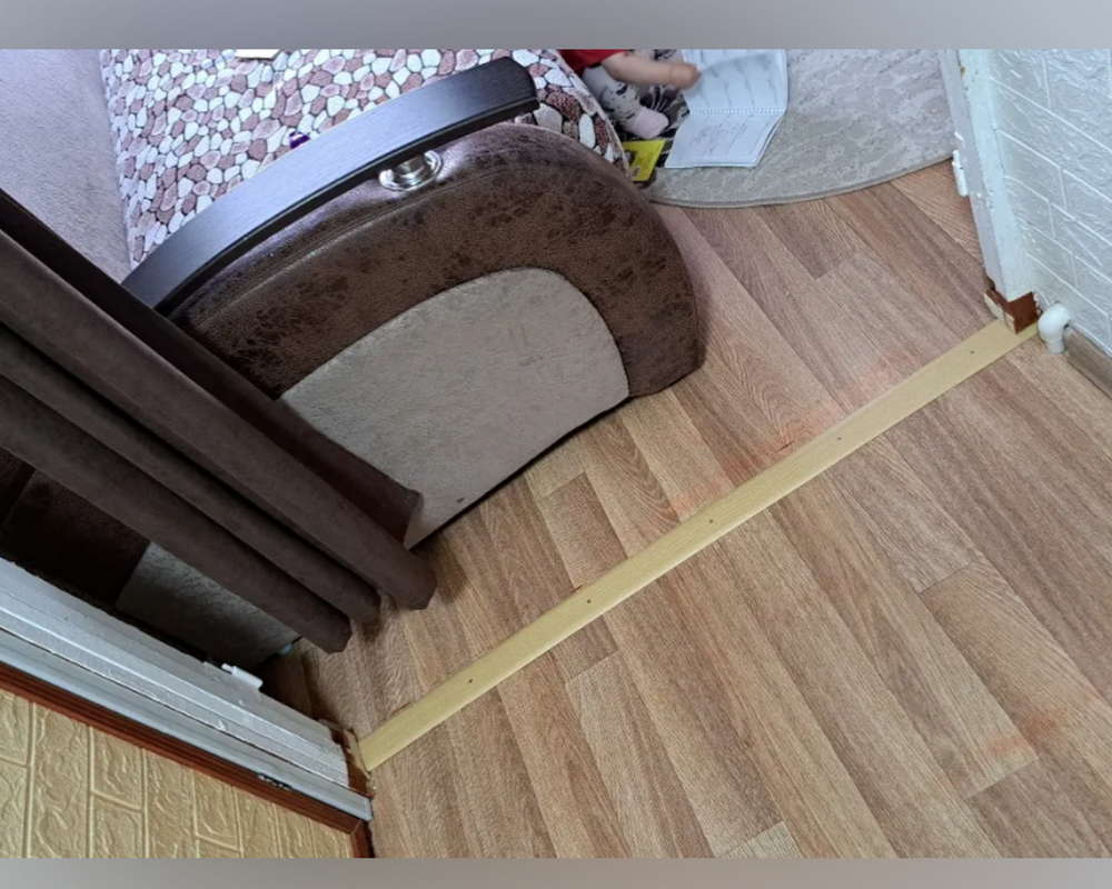 Порог одноуровневый ПС 07-1.1800.087 Дуб беленый