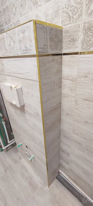 Профиль Г-образный латунь полированная 10мм 2,7м MSPLGOL 10