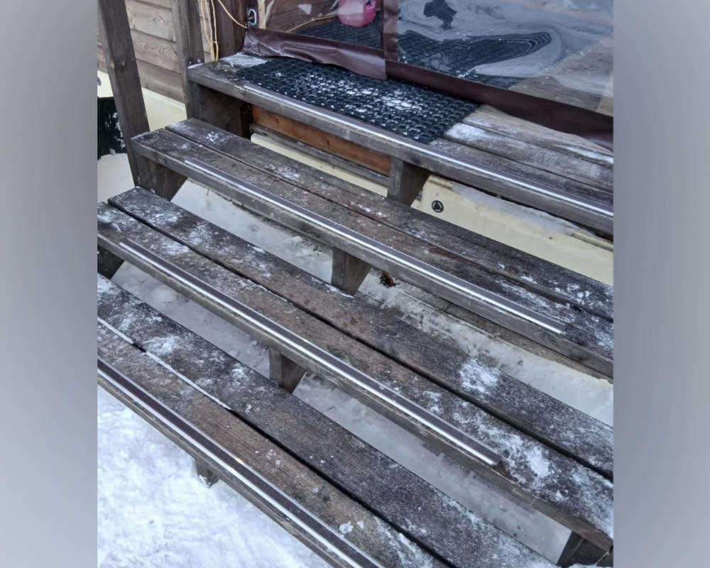 Порог одноуровневый ПС 08-1.1800.02л Золото анод