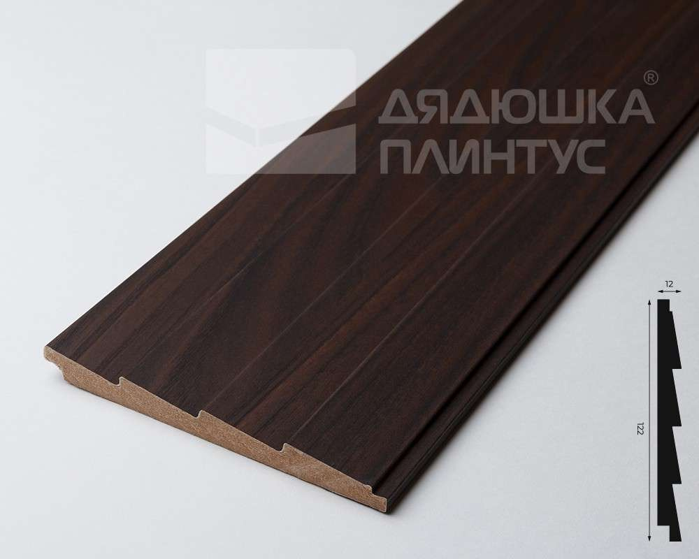 Панель МДФ ACUPAN 61.08.122505.94 зубья 12х122х2760 мм Эльм коричневый