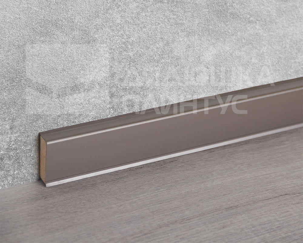 Плинтус ХДФ Dollken Cubu Flex Life 40мм х 11/13мм х 2,5 м 1245 Шампань