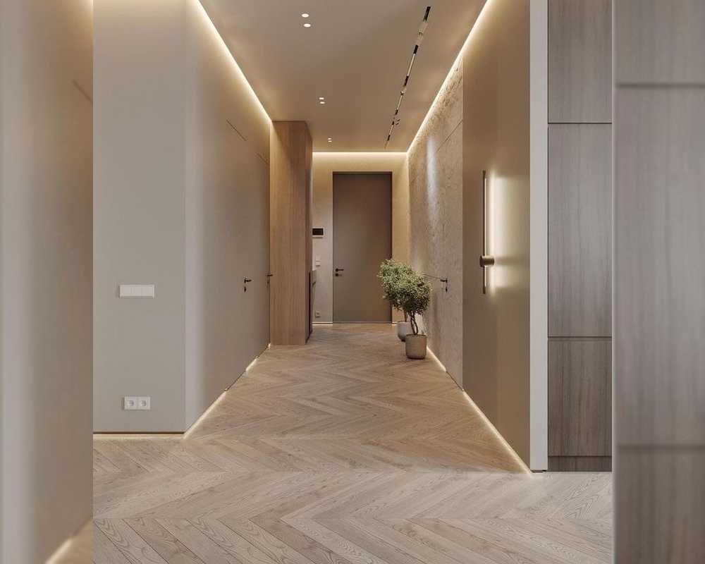 Алюминиевый теневой профиль Волшебная палочка Черный