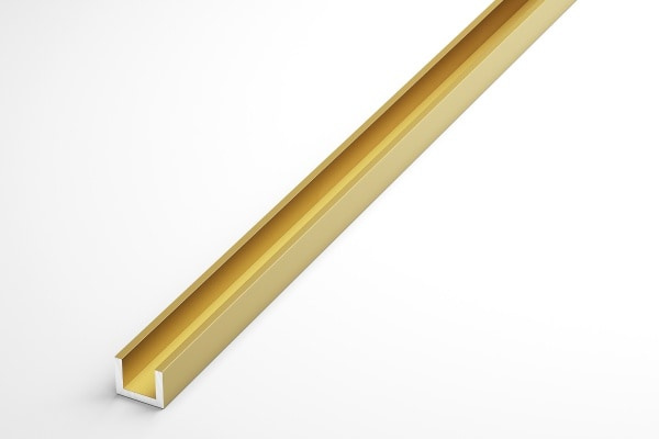 Швеллер 10*20*10 мм Шв 04.2000.502л Золото. Цена за 5 штук.