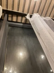 Карниз Шина черный комплект 3-х ряд ПВХ Волшебная палочка 4,0м