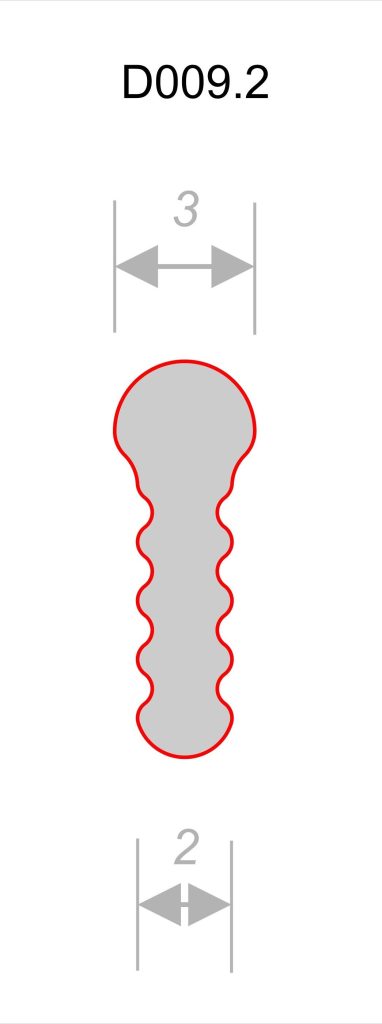 Теневой профиль Decaro Engineering D009.2A Бронза 3,0 м