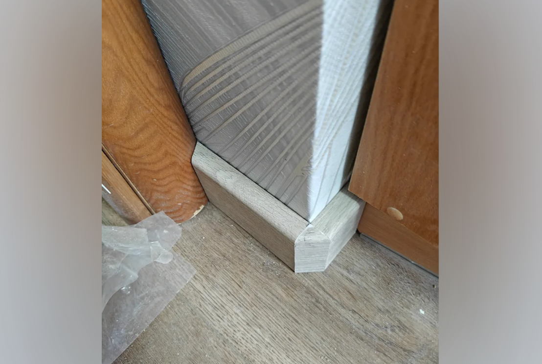 Плинтус ПВХ Рико Концепт 80мм 2,2м. 80208