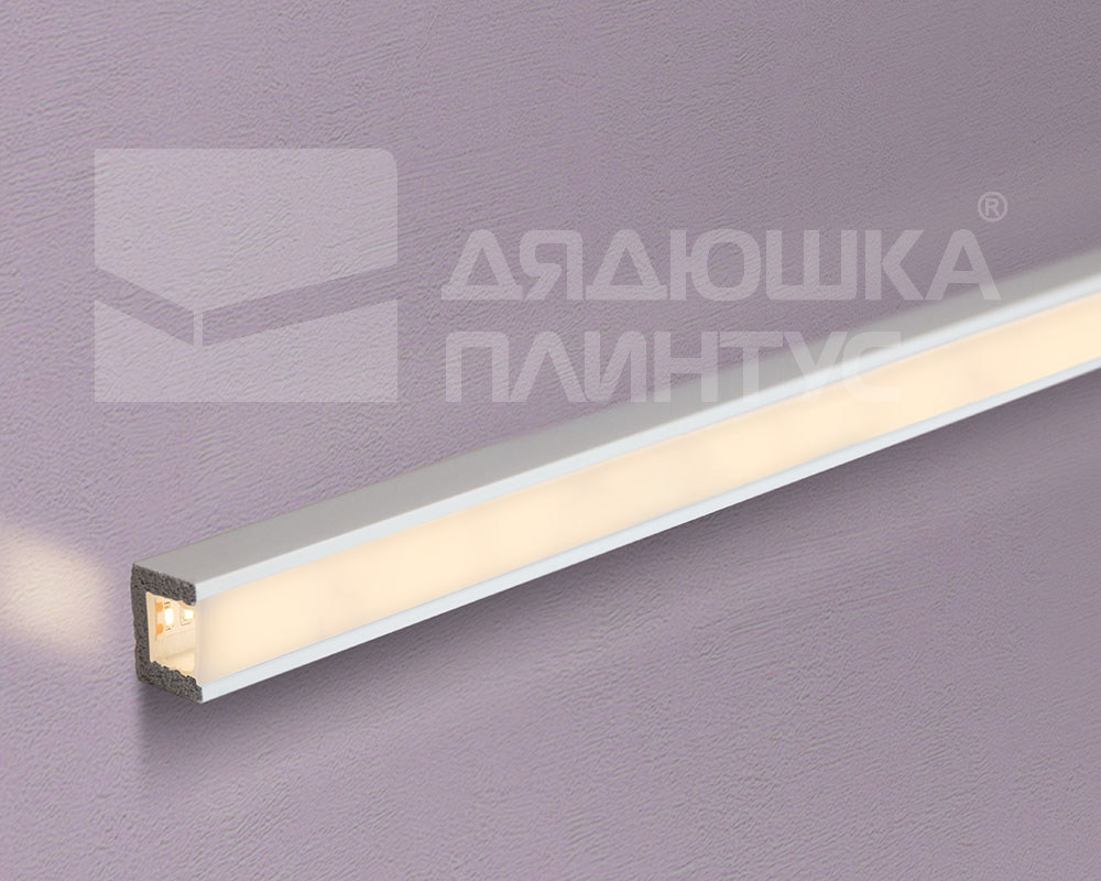 Молдинг из полистирола высокой плотностипод подсветку NMC IL12 Wallstyl 25*20*2000