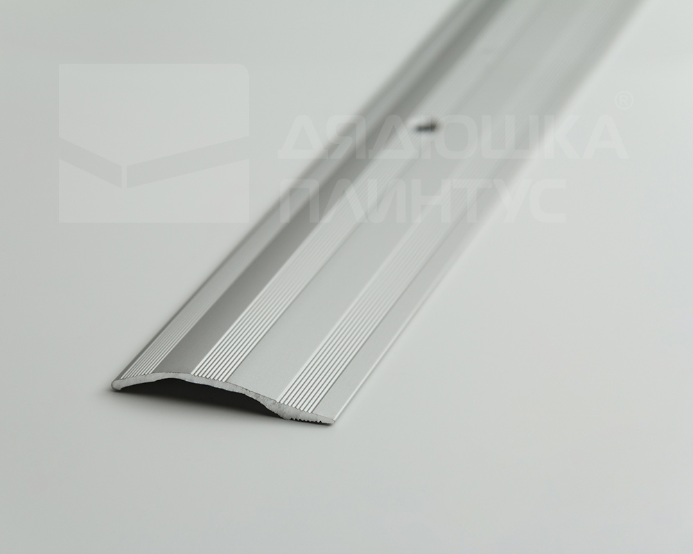 Порог разноуровневый ПР 02.2700.201л Серебро