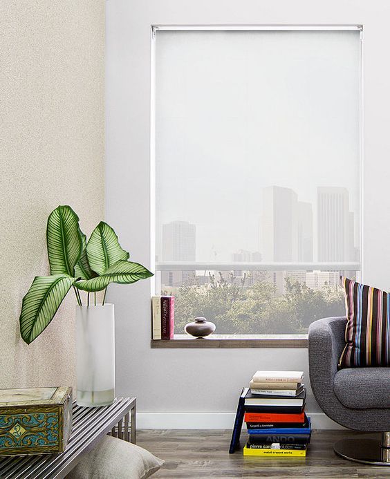 Роллета ШАНТУНГ УЮТ 57*175 Белый