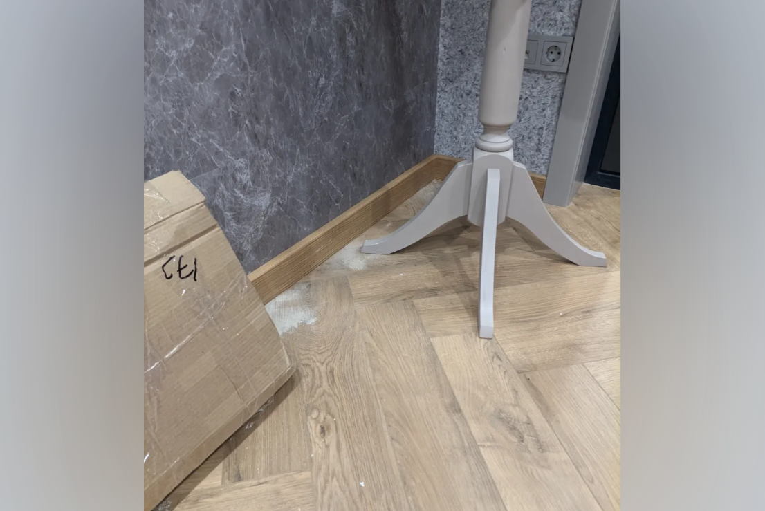 Плинтус ПВХ Рико Концепт 80мм 2,2м. 80013