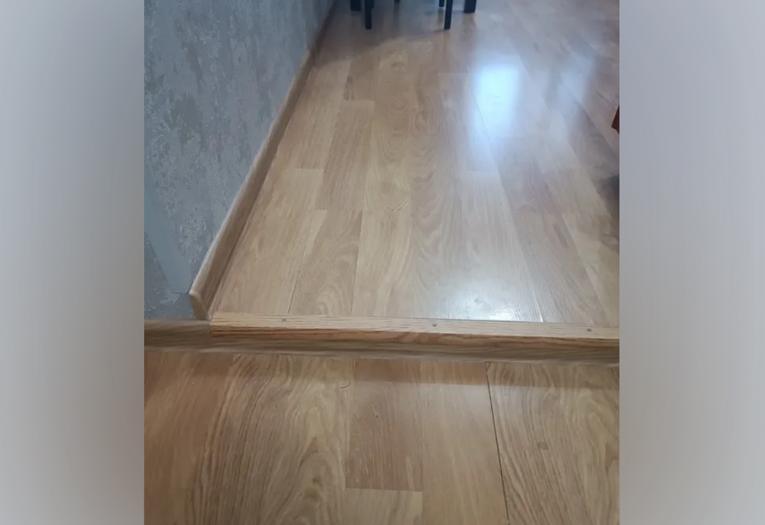 Порог угловой ПУ 04.900.059 Бетон скай