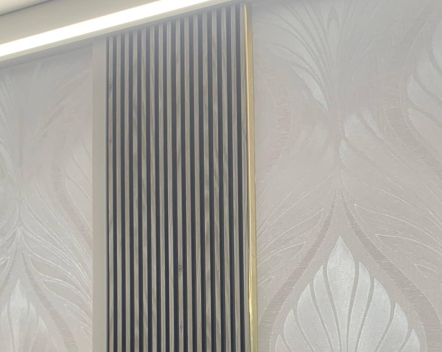 Панель вспененный полистирол  ГРЕЙС 3D RAIL EAST 120*2700 Ель